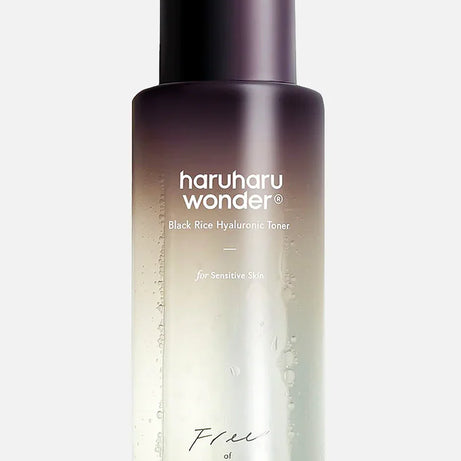 Haruharu Wonder Black Rice Hyaluronic Toner for hydration and smooth skin