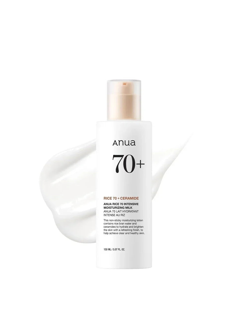 Anua 70 Rice Ceramide Moisturizing Milk 150ml