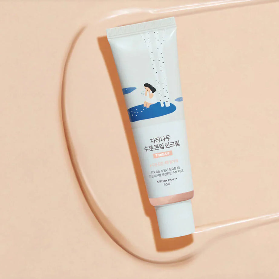 Round Lab Birch Juice Tone-Up Sunscreen for bright skin
