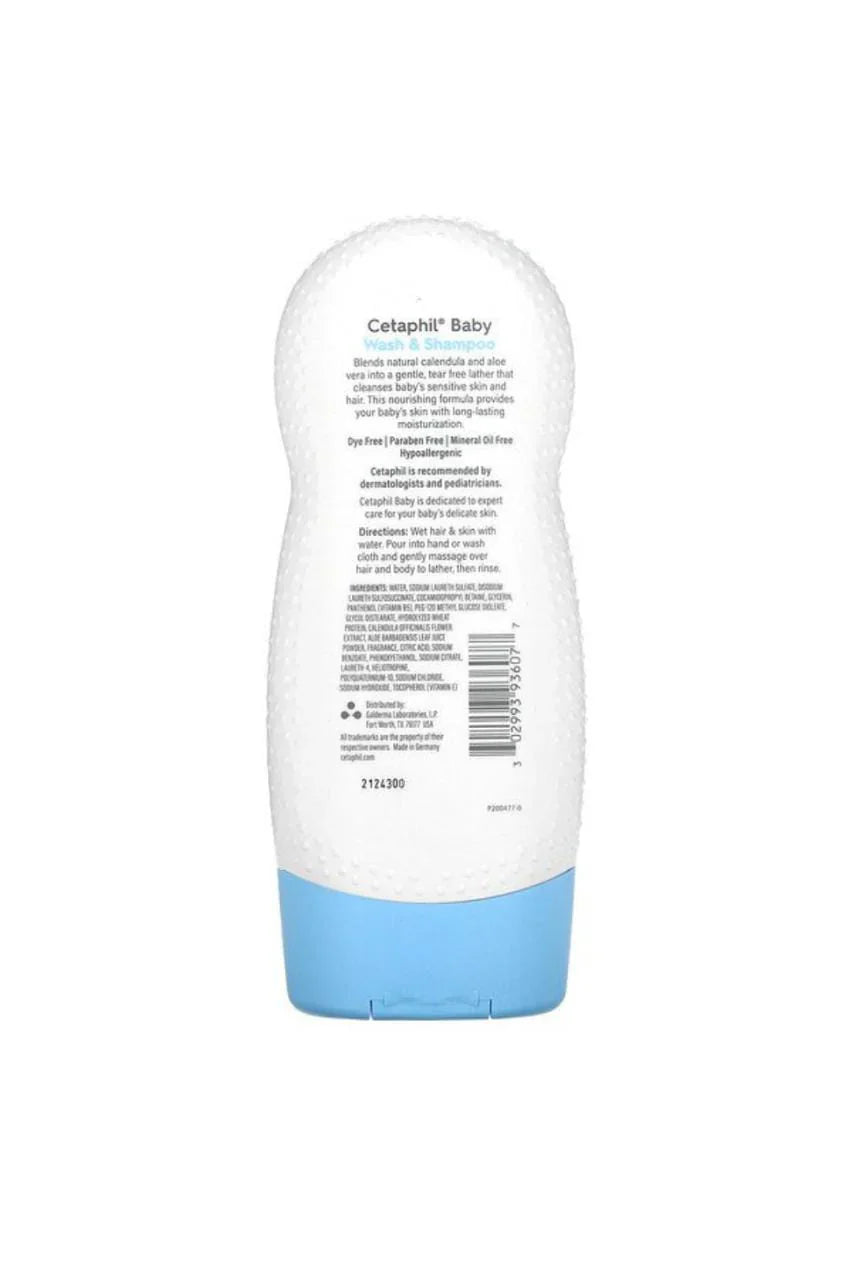 Cetaphil Baby Wash & Shampoo with Organic Calendula 230ml
