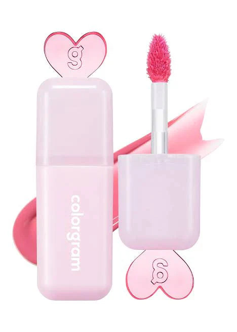 "Colorgram, juicy drop tint, lip tint, fruity lip color, long-lasting tint, makeup, lip products, lip care"