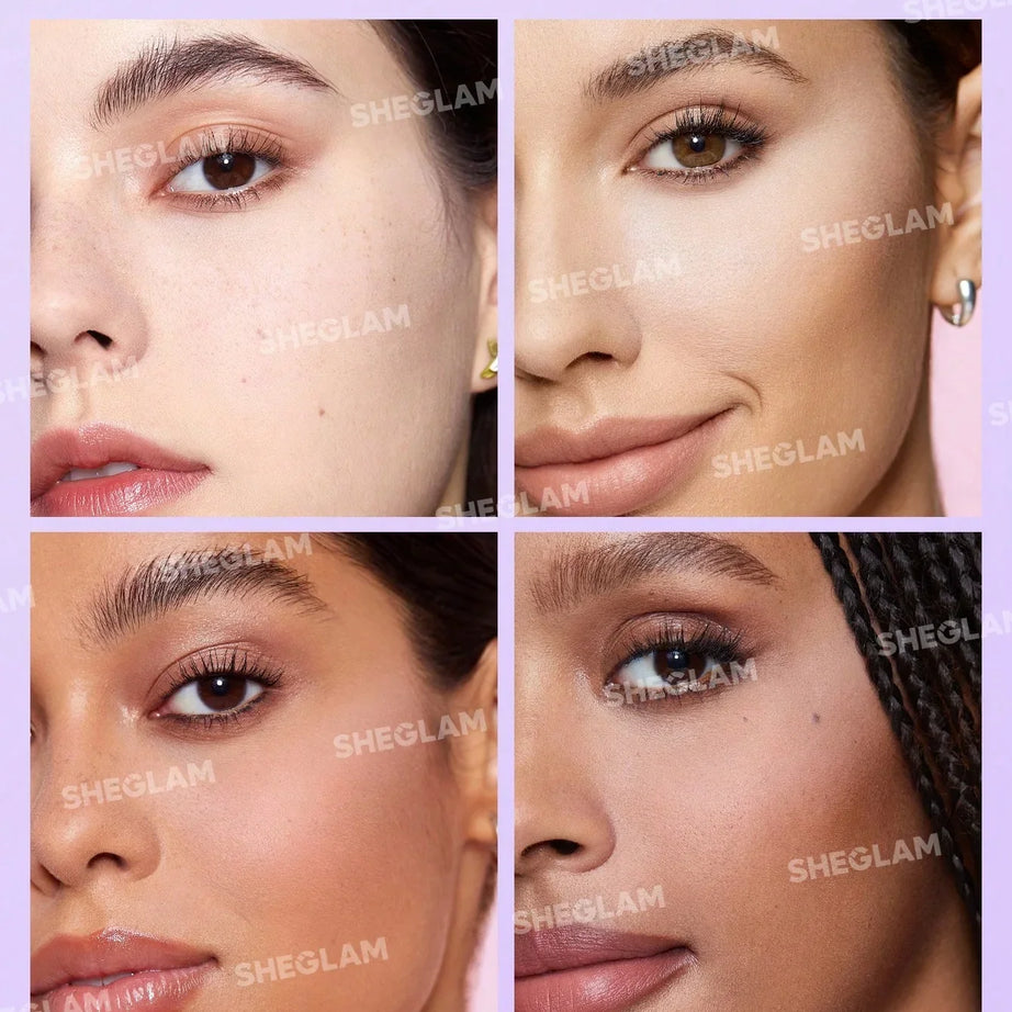 "Sheglam setting powder, under eye powder, face powder, taro powder, makeup setting, flawless finish"