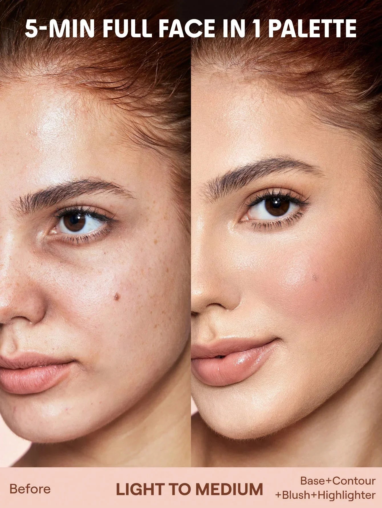 "Sheglam face palette, contouring palette, multifunctional palette, sculpting makeup, highlight and contour, makeup palette"