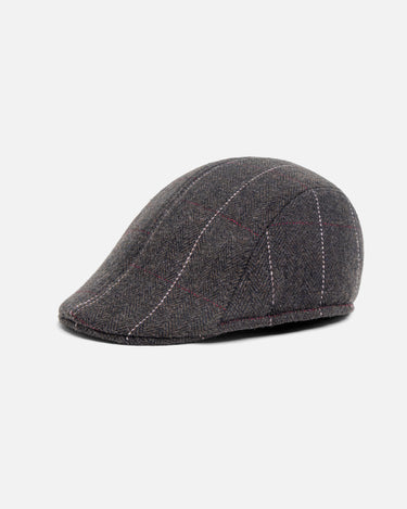 , Dark brown flat cap, Furorjeans cap
