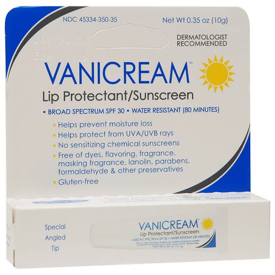 Vanicream Lip Protectant Sunscreen for UV Protection