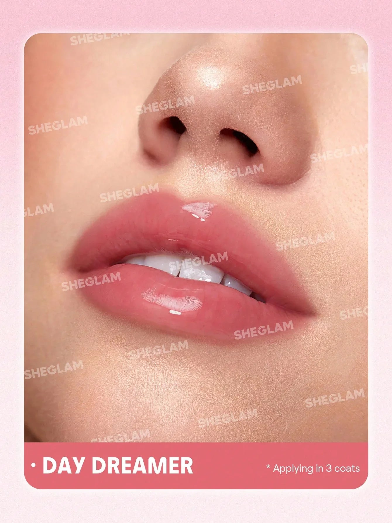 "Sheglam tinted lip oil, hydrating lip oil, glossy lip oil, lip care, tinted gloss, jelly lip oil"