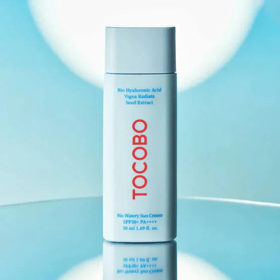 "Tocobo sunscreen, SPF 50 sunscreen, hydrating sunscreen, lightweight sunscreen, sun protection, UV protection"