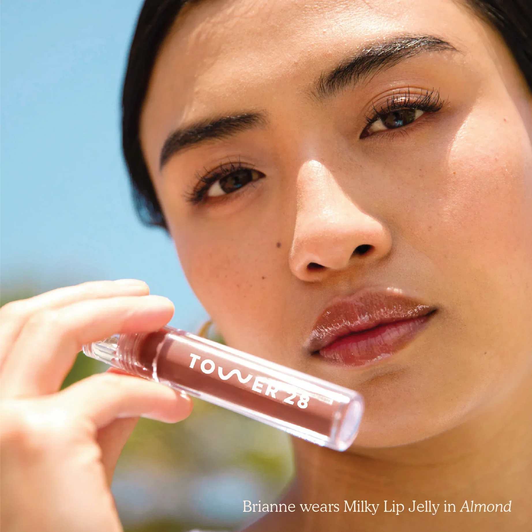 Tower 28 Milky Lip Jelly for smooth, glossy lips