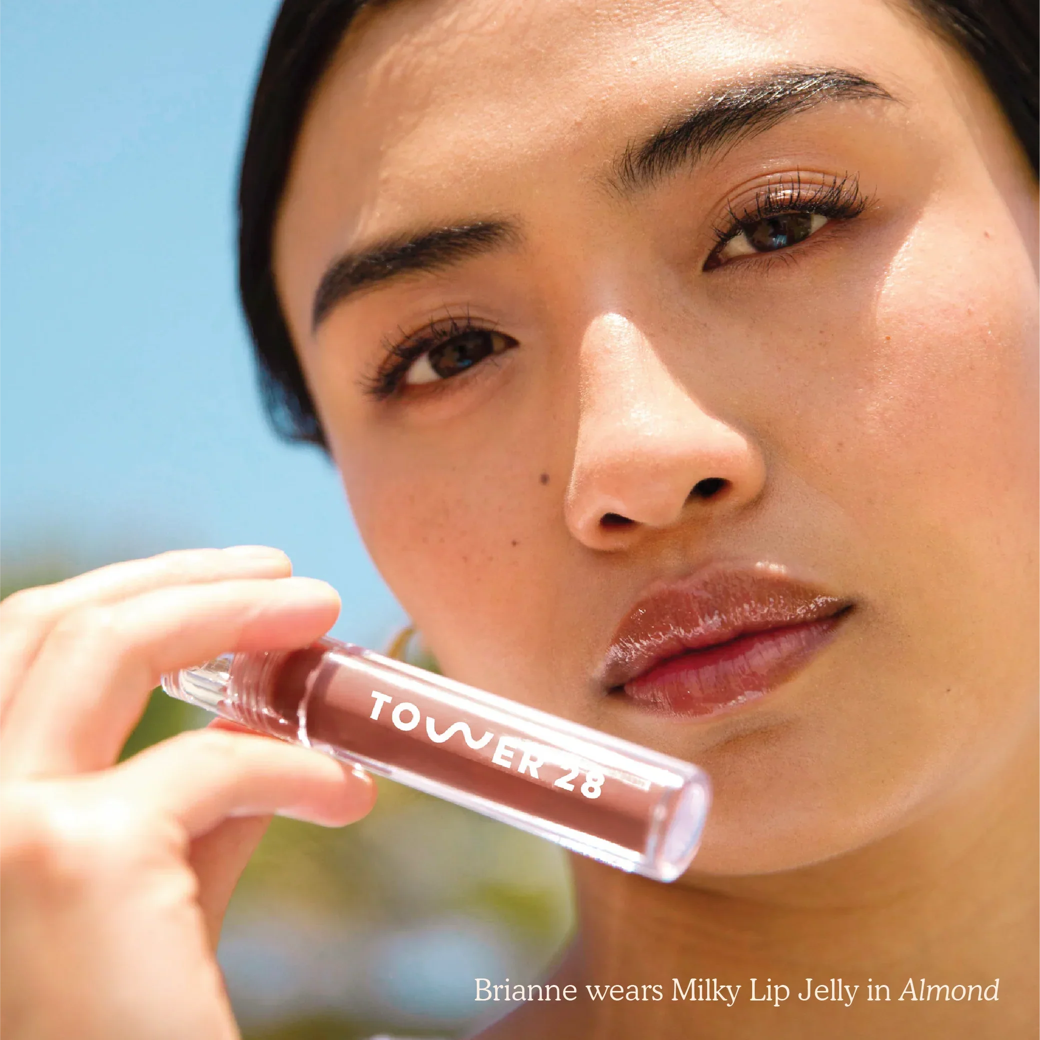 Tower 28 Milky Lip Jelly for smooth, glossy lips