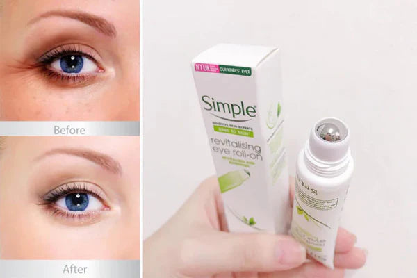 Simple Revitalising Eye Roll-On for tired eyes