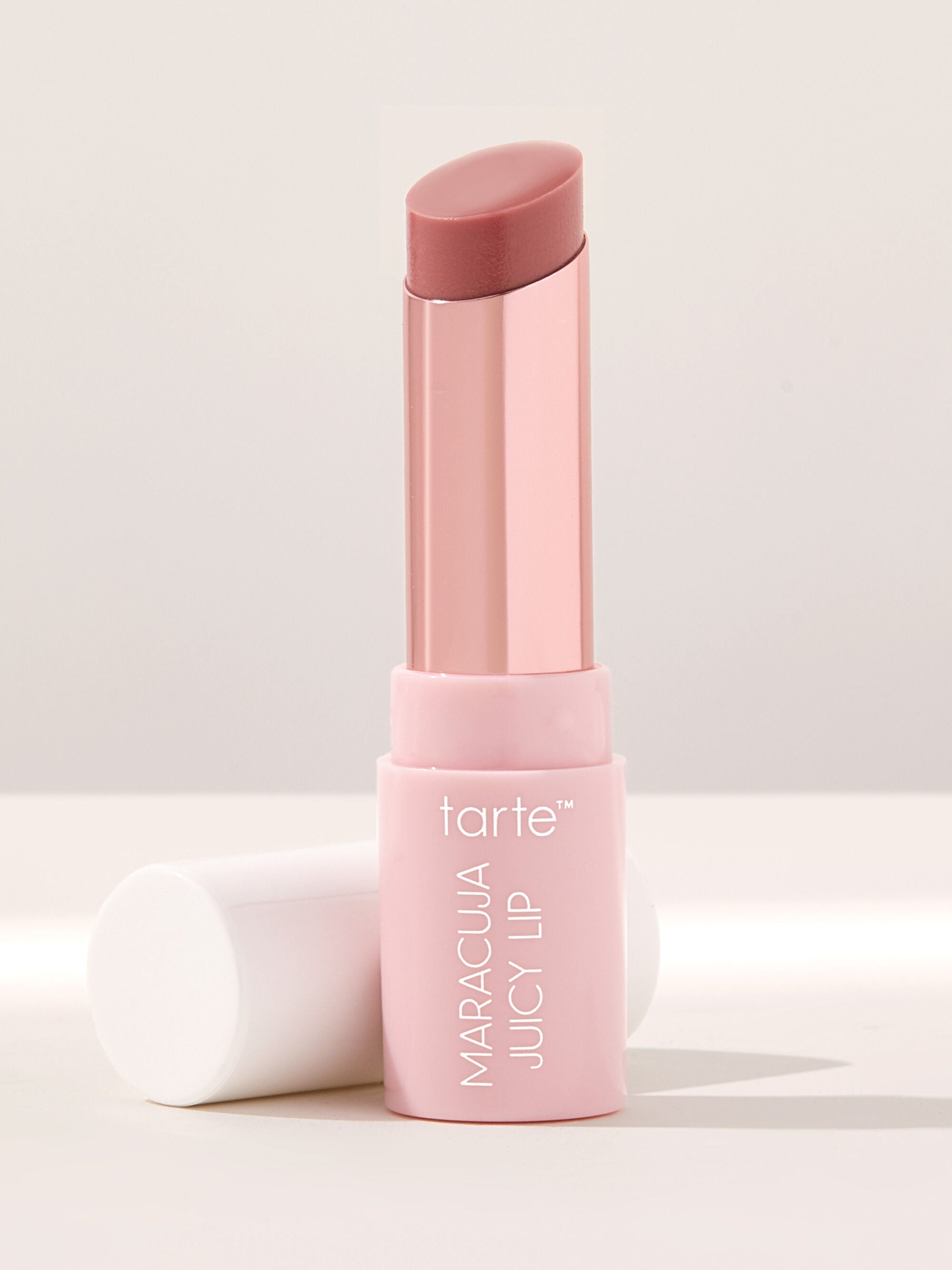 Tarte Maracuja Juicy Lip Balm in Rose for smooth lips
