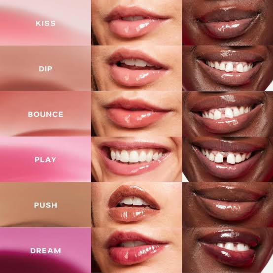 Saie Glossy Bounce Hydrating Lip Oil for smooth, glossy lips