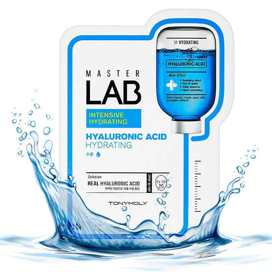 TONYMOLY Master Lab Hydrating Hyaluronic Acid Sheet Mask for dry skin