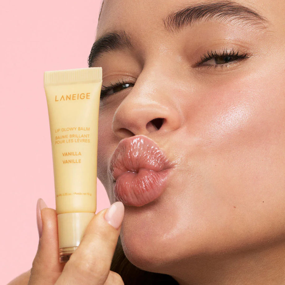 Laneige Lip Glowy Lip Balm Blueberry for hydrated, soft lips