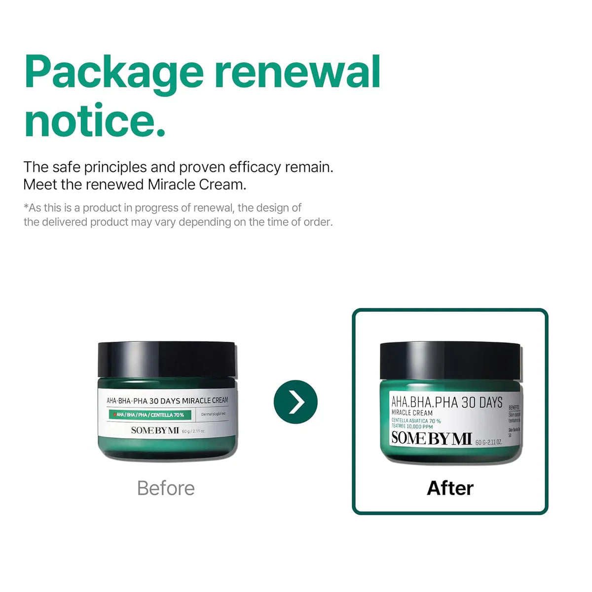 Some by mi AHA, BHA, PHA 30 Days Miracle Cream 60g