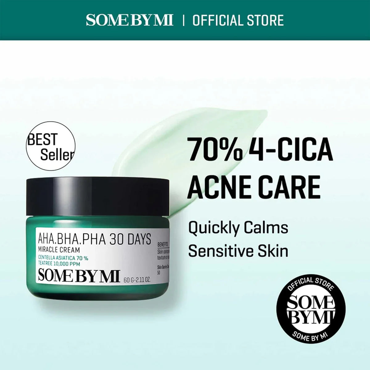 Some by mi AHA, BHA, PHA 30 Days Miracle Cream 60g