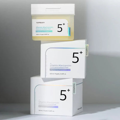 "Numbuzin Niacinamide Toner, toner pad, brightening toner, pore-minimizing toner, niacinamide toner, K-beauty"