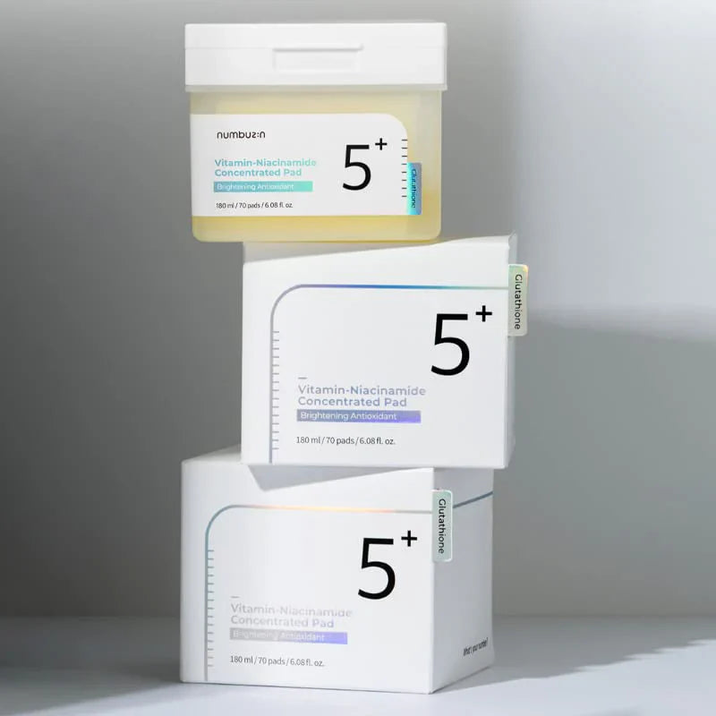 "Numbuzin Niacinamide Toner, toner pad, brightening toner, pore-minimizing toner, niacinamide toner, K-beauty"
