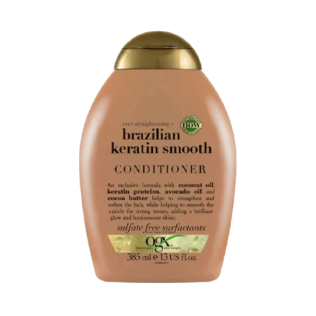OGX Ever Straightening Keratin Conditioner for frizz control