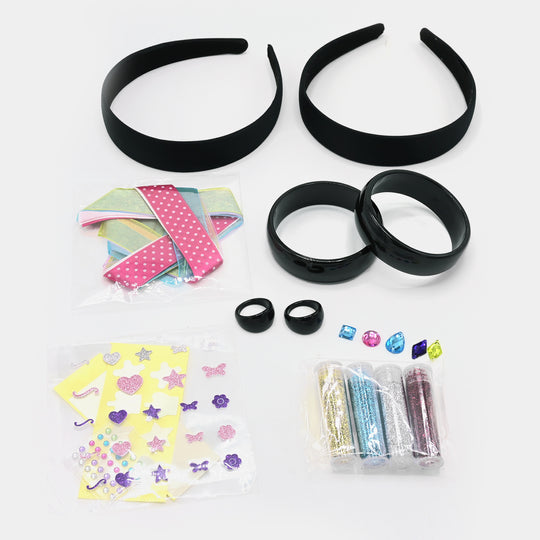 , DIY Beauty Set and Fashionable Headbands for Girls, Bachaa Party