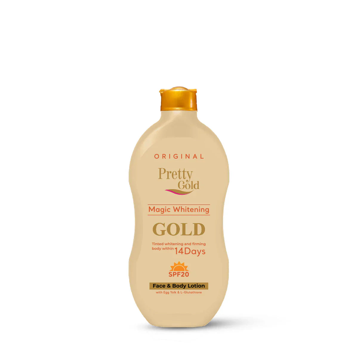 Pretty Gold Magic Whitening Face & Body Lotion