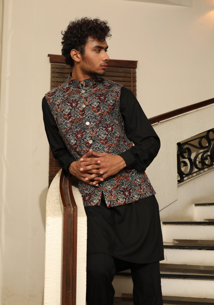 Embroidered Waistcoat, gym shorts, mens coats
