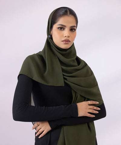 , Women Basic Hijab, Sapphire