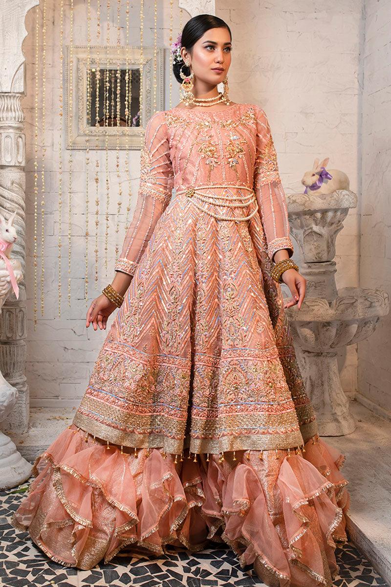 , elegant bridal gowns for women, Zahra Ahmad premium bridal collection