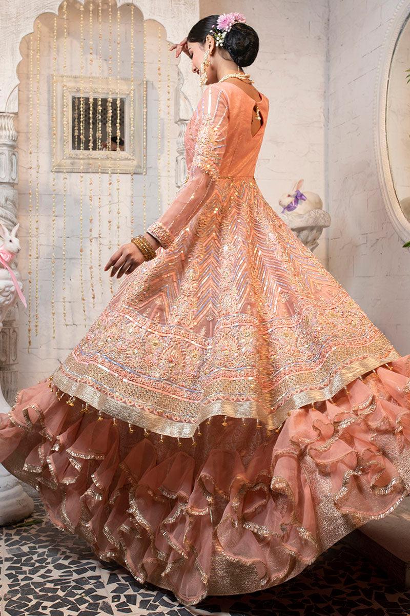 , elegant bridal gowns for women, Zahra Ahmad premium bridal collection