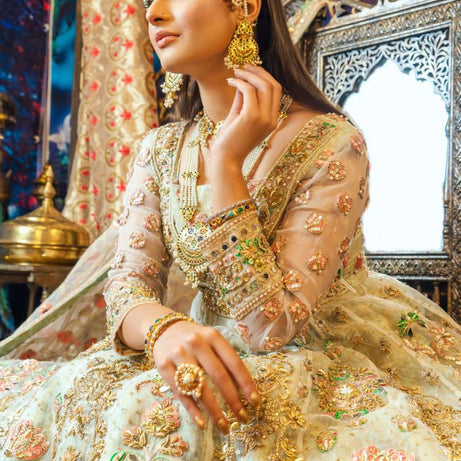, elegant bridal gowns for women, Zahra Ahmad bridal fashion online