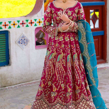 , elegant bridal gowns for women, Zahra Ahmad bridal couture