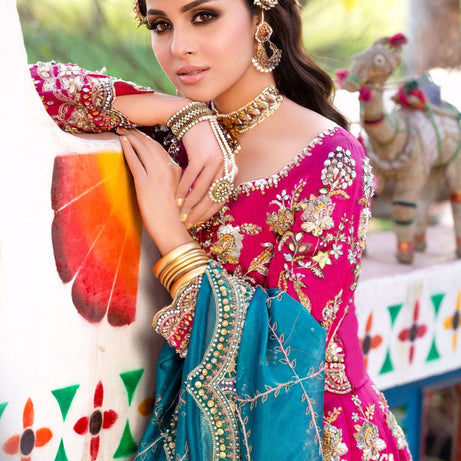 , elegant bridal gowns for women, Zahra Ahmad bridal couture