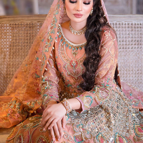 , elegant bridal gowns for women, Zahra Ahmad premium wedding dresses