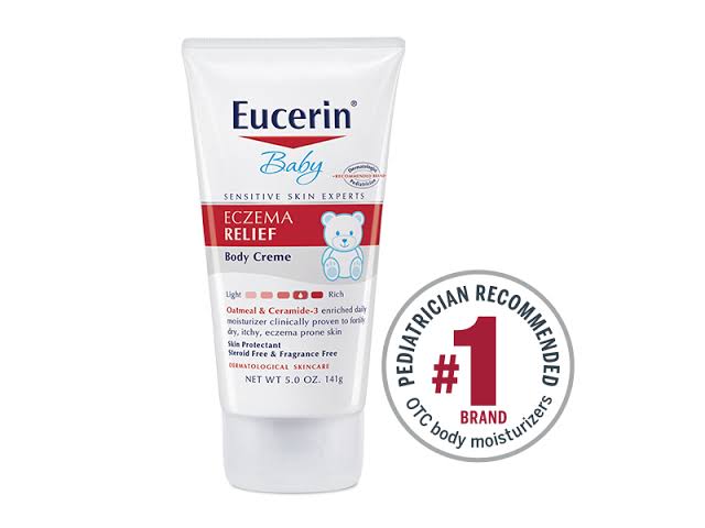 Eucerin Baby Eczema Relief Body Cream for Sensitive Skin