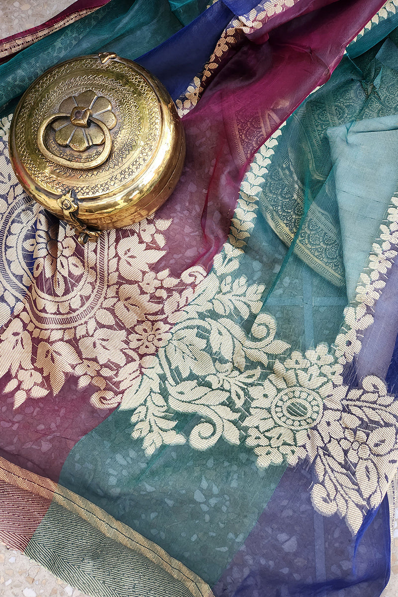 , exquisite women's unstitched Morbagh fabric, Zahra Ahmad premium Morbagh collection