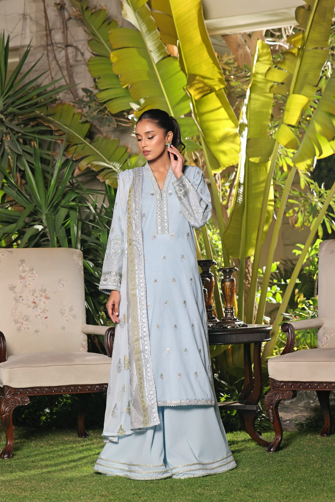 , exquisite women's unstitched fabric, Oaks premium quality fabric