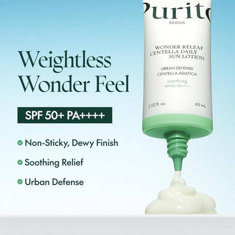Purito Seoul Wonder Releaf Centella Daily Sun Lotion 60ml