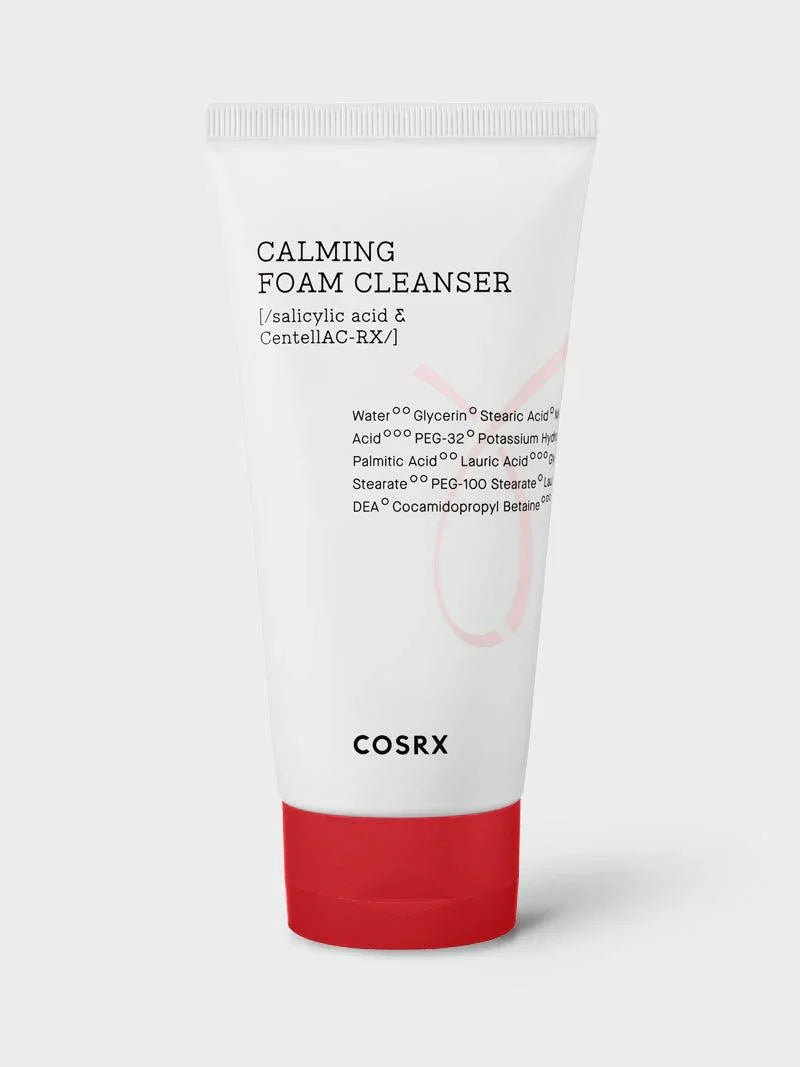 Cosrx AC Collection Calming Foam Cleanser for acne-prone skin