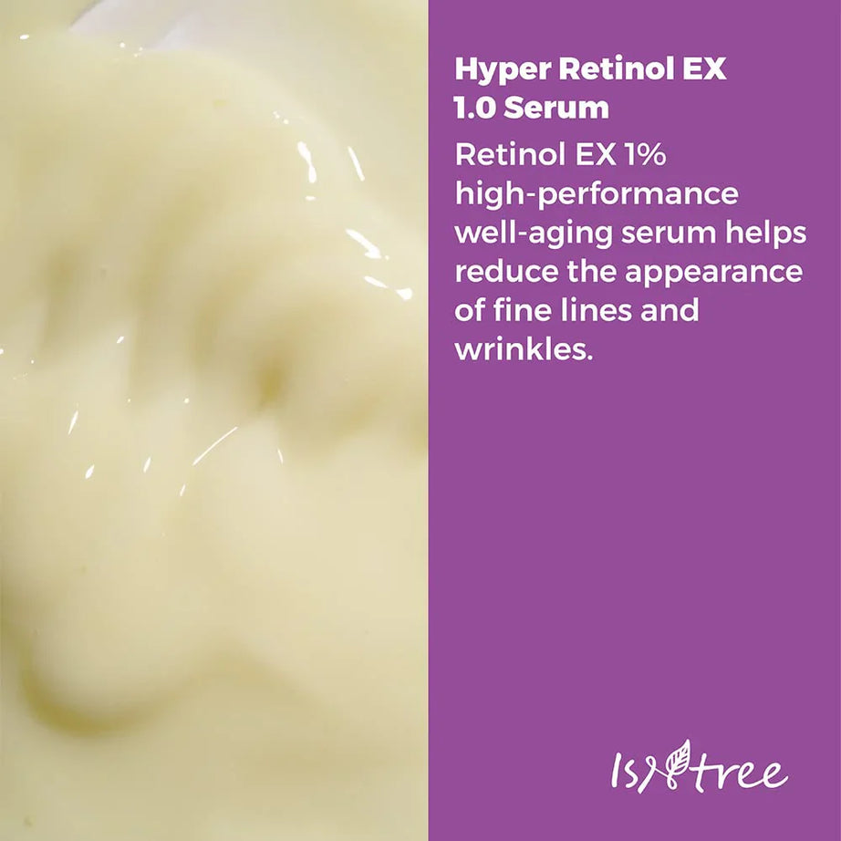 Isntree Hyper Retinol Ex1.0 Serum for Wrinkle & Acne Treatment