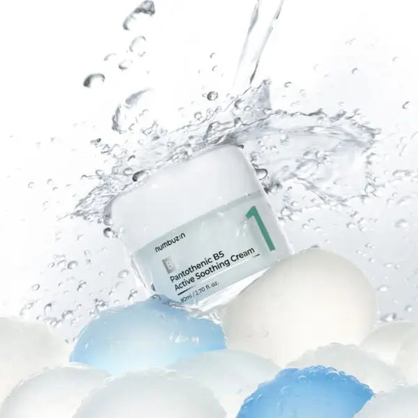 "Numbuzin B5 Cream, soothing cream, hydrating cream, pantothenic B5, calming cream, skincare for sensitive skin"