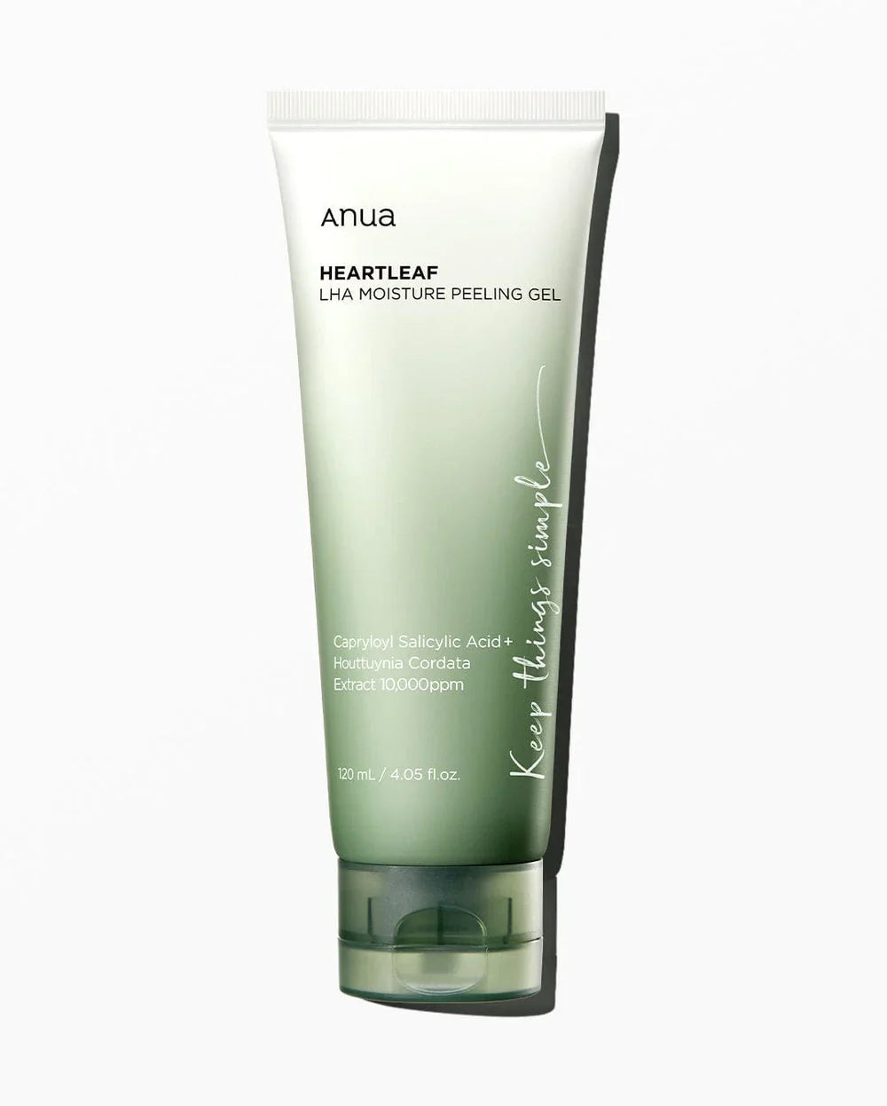 "Anua Heartleaf, LHA Moisture Peeling Gel, exfoliation gel, Korean skincare, gentle peeling, skincare gel"