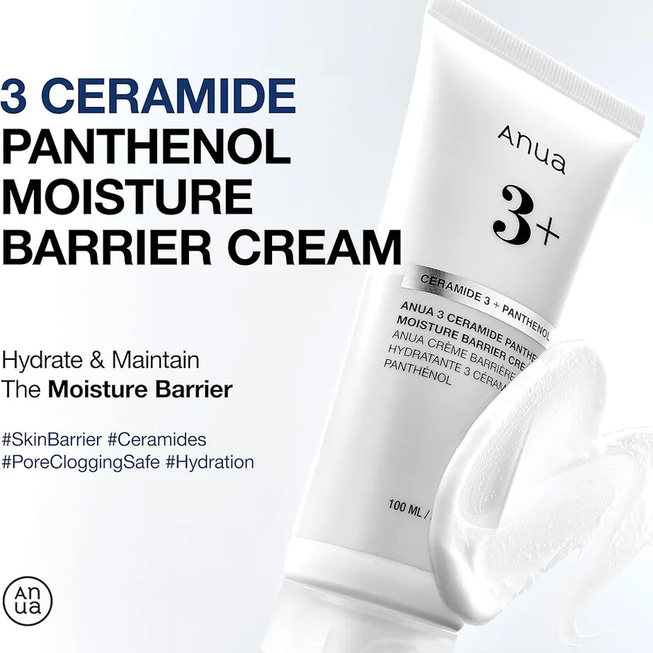 Anua 3 Ceramide Panthenol Moisture Barrier Cream 100ml