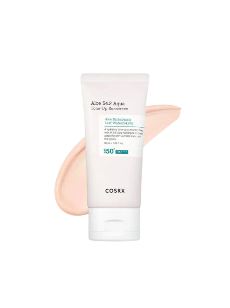 Aloe 54.2 Aqua Tone-up Sunscreen SPF 50+ PA++++ bottle