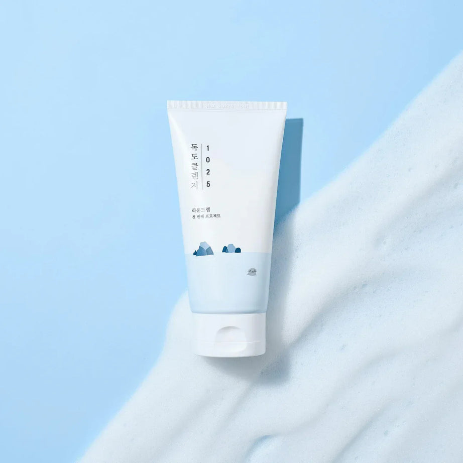 Round Lab 1025 Dokdo Cleanser for a deep and gentle cleanse