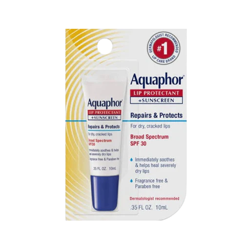 "Aquaphor Lip Balm, SPF 30 Lip Balm, Lip Protectant, chapped lips, lip sunscreen, moisturizing lip balm"