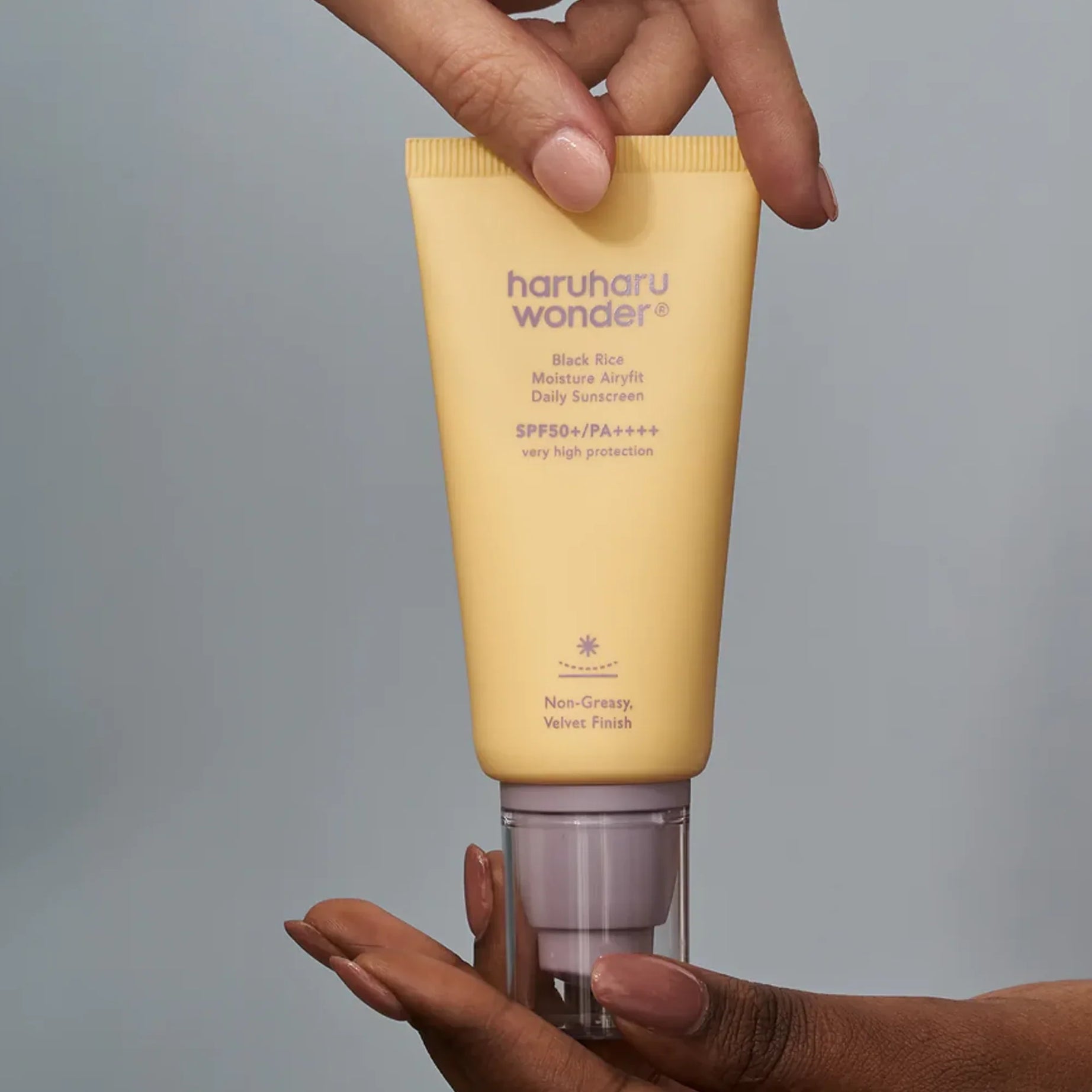 Haruharu Wonder Black Rice Moisture Airyfit Daily Sunscreen for hydration