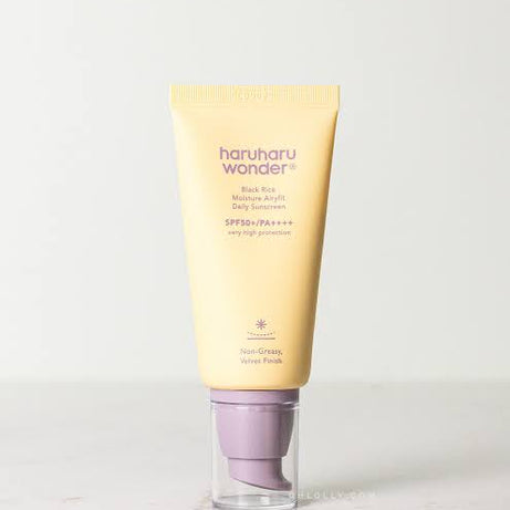 Haruharu Wonder Black Rice Moisture Airyfit Daily Sunscreen for hydration