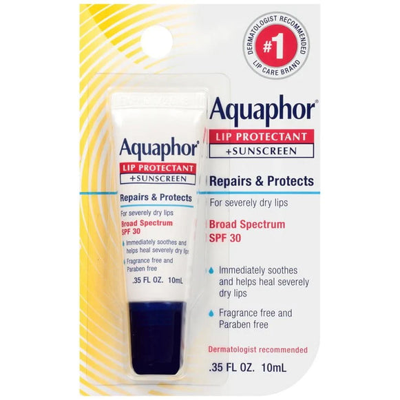 "Aquaphor Lip Balm, SPF 30 Lip Balm, Lip Protectant, chapped lips, lip sunscreen, moisturizing lip balm"