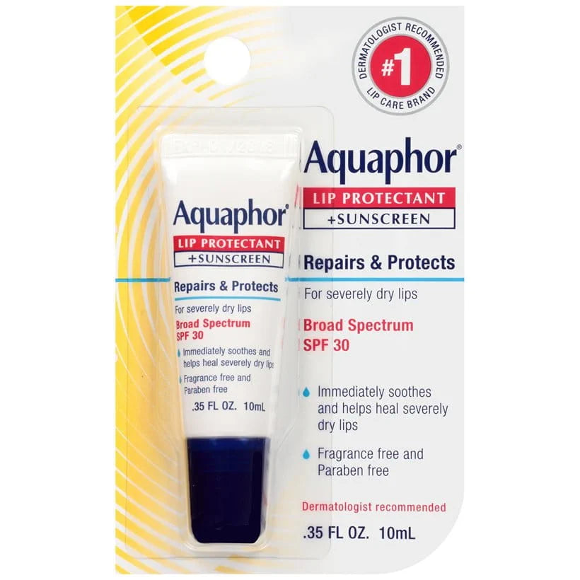 Aquaphor Lip Protectant & Sunscreen SPF 30 for Chapped Lips