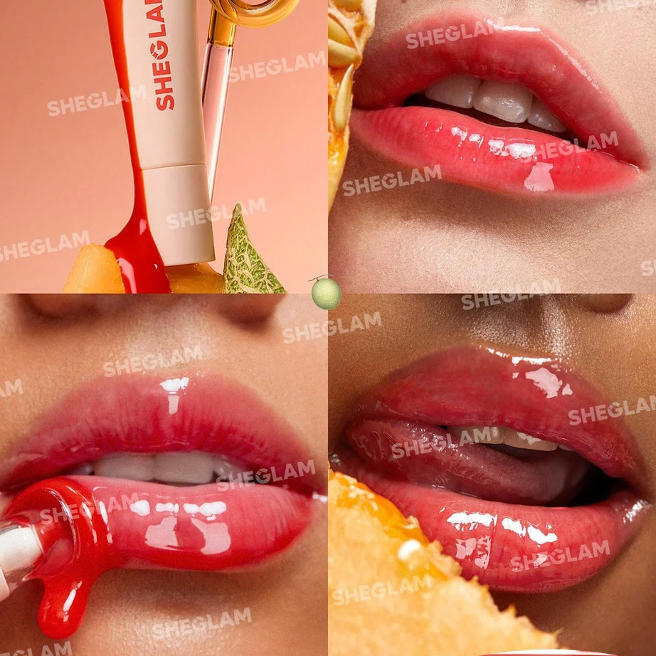 "Sheglam lip care, moisturizing lip balm, hydrating lip balm, lip care, crystal glaze lip balm, nourishing lips"